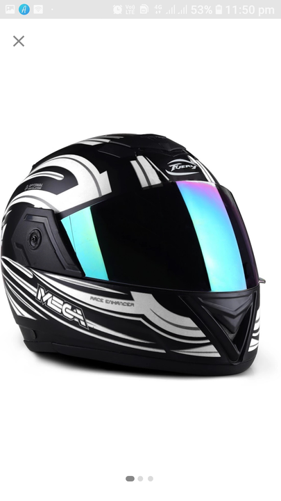 MODERN FUERY FULL FACE HELMET  uploaded by GROW TO GLOW on 6/2/2024