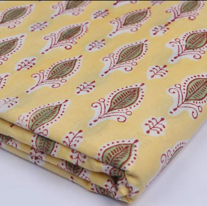 Cotton block Printed Fabric  uploaded by Annu Handicrafts and textile on 2/11/2023