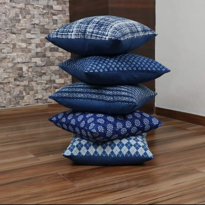 Indigo Cushion Covers  uploaded by Annu Handicrafts and textile on 2/11/2023