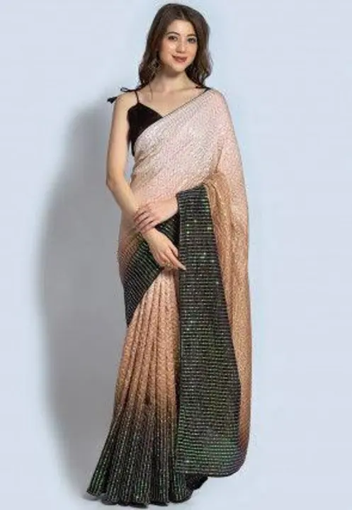 Sequence saree uploaded by business on 2/11/2023