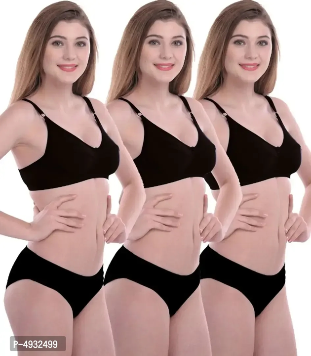 Product image of Women's Basic Bra Panty Set, price: Rs. 350, ID: women-s-basic-bra-panty-set-52426122