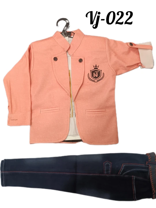 Kids boys three piece coat suit uploaded by Kamlesh traders on 2/11/2023