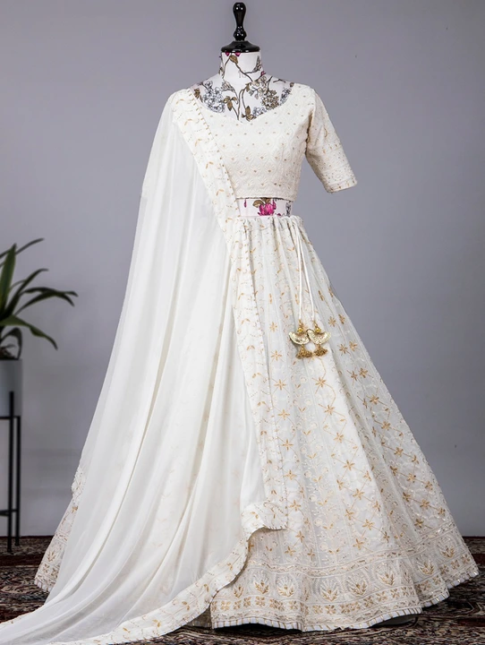 Lucknowi Lehenga uploaded by Anmazing Factory on 2/11/2023