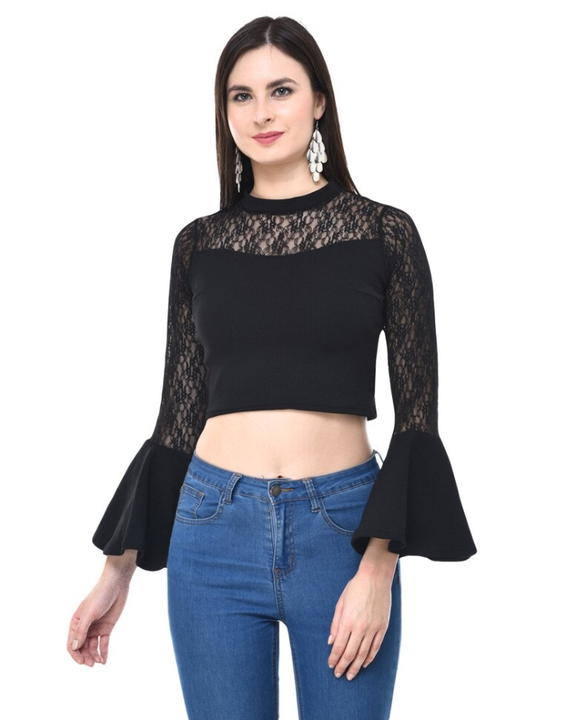 Short top uploaded by Simran a house of fashion on 2/11/2023