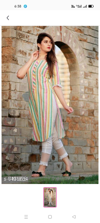 Kurti with pant  uploaded by इशिका फैशन on 2/11/2023