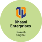 Business logo of Dhaani enterprises