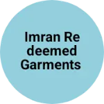 Business logo of Imran redeemed garments