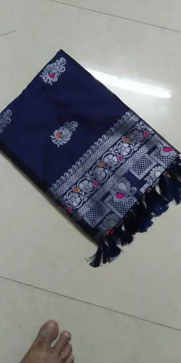 LICHI silk saree  uploaded by Rishu fashion on 2/11/2023