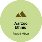 Business logo of Aarzoo ethnic