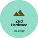 Business logo of Zaid hardware store
