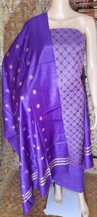 Katan silk dress material  uploaded by S B HANDLOOM
 on 2/11/2023