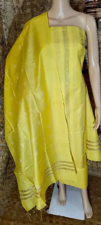 Katan silk dress material  uploaded by S B HANDLOOM
 on 2/11/2023