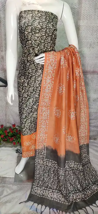 Khadi cotton printed dress material  uploaded by S B HANDLOOM
 on 2/11/2023