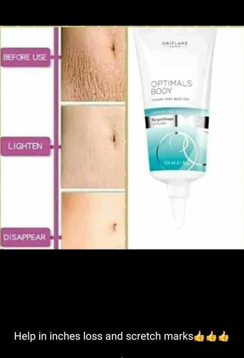 Optimals Body tummy and bust gel caffeine  uploaded by Oriflame on 2/20/2021