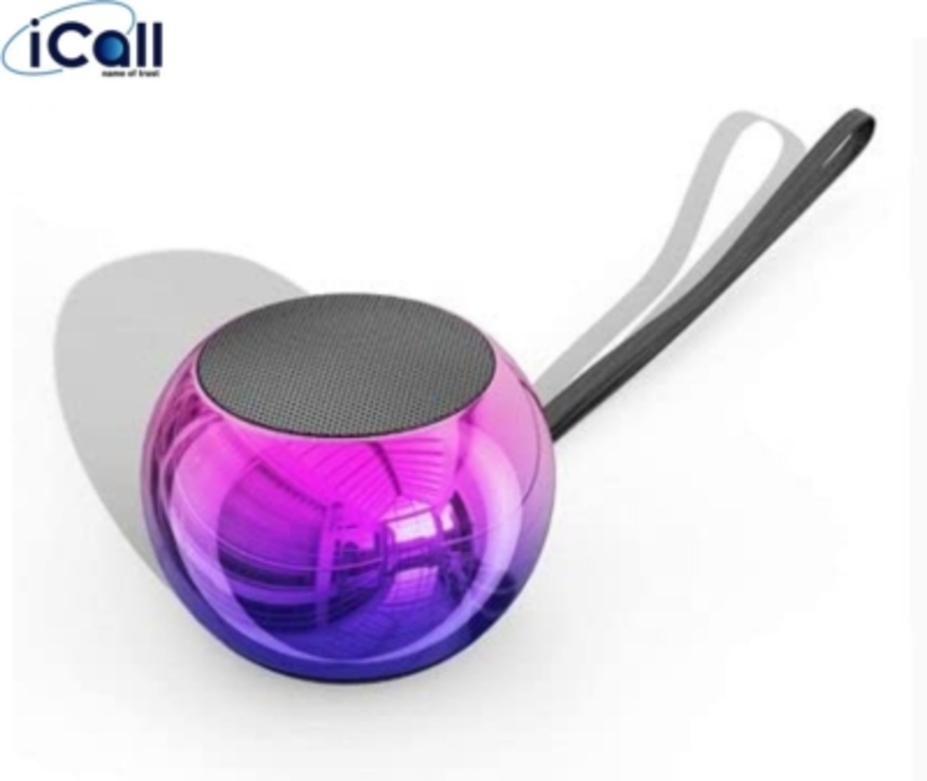 icall Mini Wireless Portable with Powerful Bass & Mic 5 W Bluetooth Speaker uploaded by business on 2/11/2023