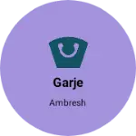 Business logo of Garje
