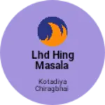 Business logo of LHD HING MASALA
