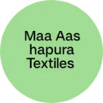 Business logo of Maa ashapura textiles