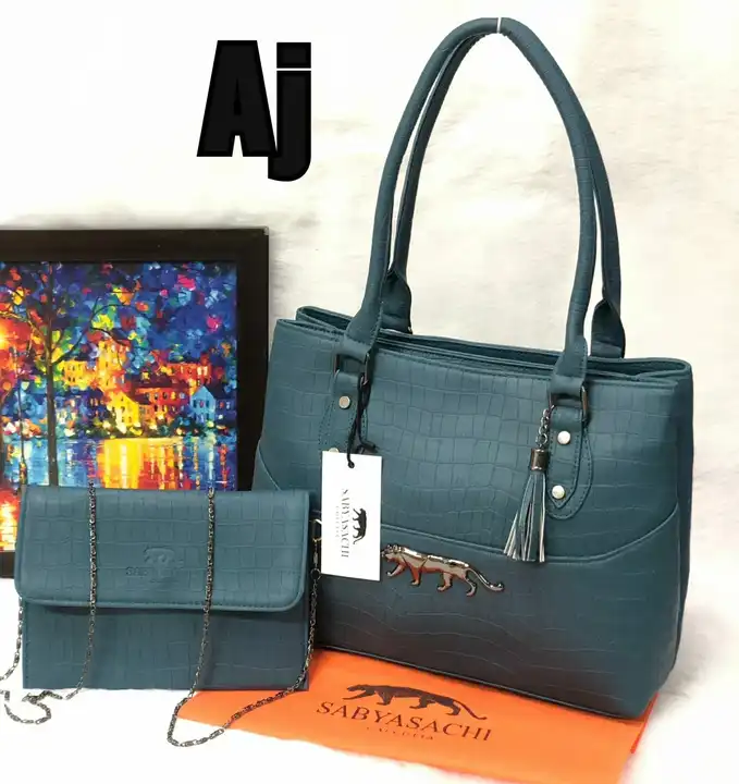 *New Sabyasachi Hand Bag * 2 Pcs Set uploaded by S3 & G Shopping Center on 2/11/2023