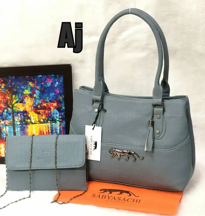 *New Sabyasachi Hand Bag* 2 pcs Set uploaded by S3 & G Shopping Center on 2/11/2023