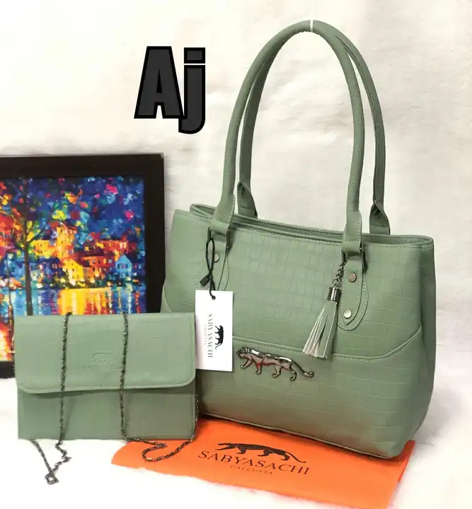 *New Sabyasachi Hand Bag* 2 pcs Set  uploaded by S3 & G Shopping Center on 5/9/2024