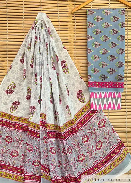 Pure cotta. Suite  uploaded by Handloom print on 2/11/2023