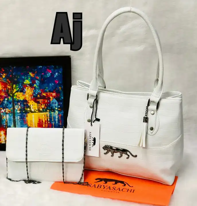 *New Sabyasachi Hand Bag* 2 Pcs Set  uploaded by S3 & G Shopping Center on 2/11/2023