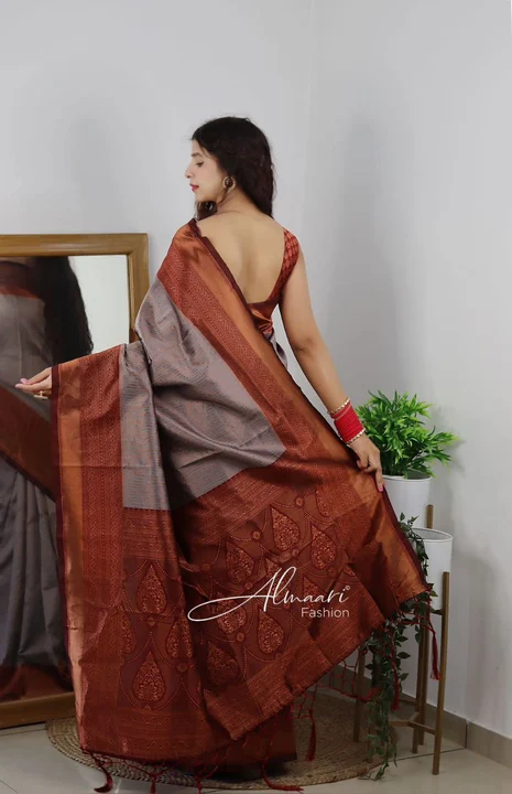 Banarasi silk saree uploaded by Beluga Inventory on 2/11/2023