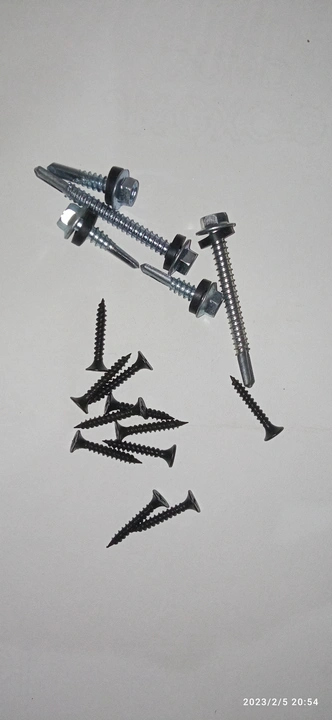 Hex self drilling screw and drywall nail screw uploaded by Raghav enterprises on 2/11/2023
