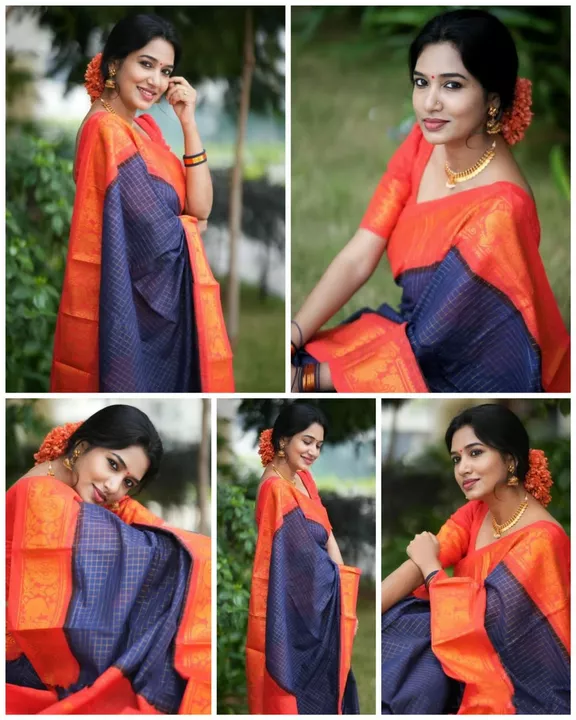 Kanjeevaram silk sarees uploaded by Clothing on 2/11/2023