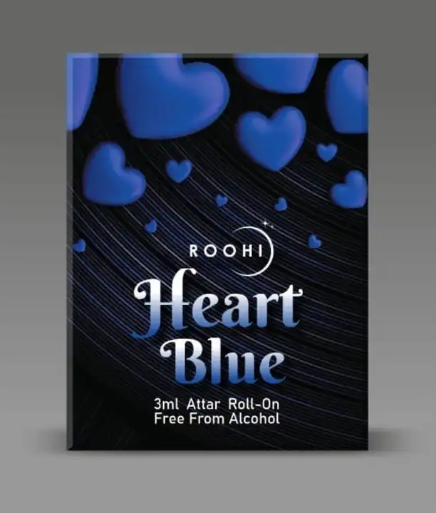 HEART BLUE ROLL-ON ATTAR uploaded by NM SQUARE TRADING COMPANY on 5/18/2024