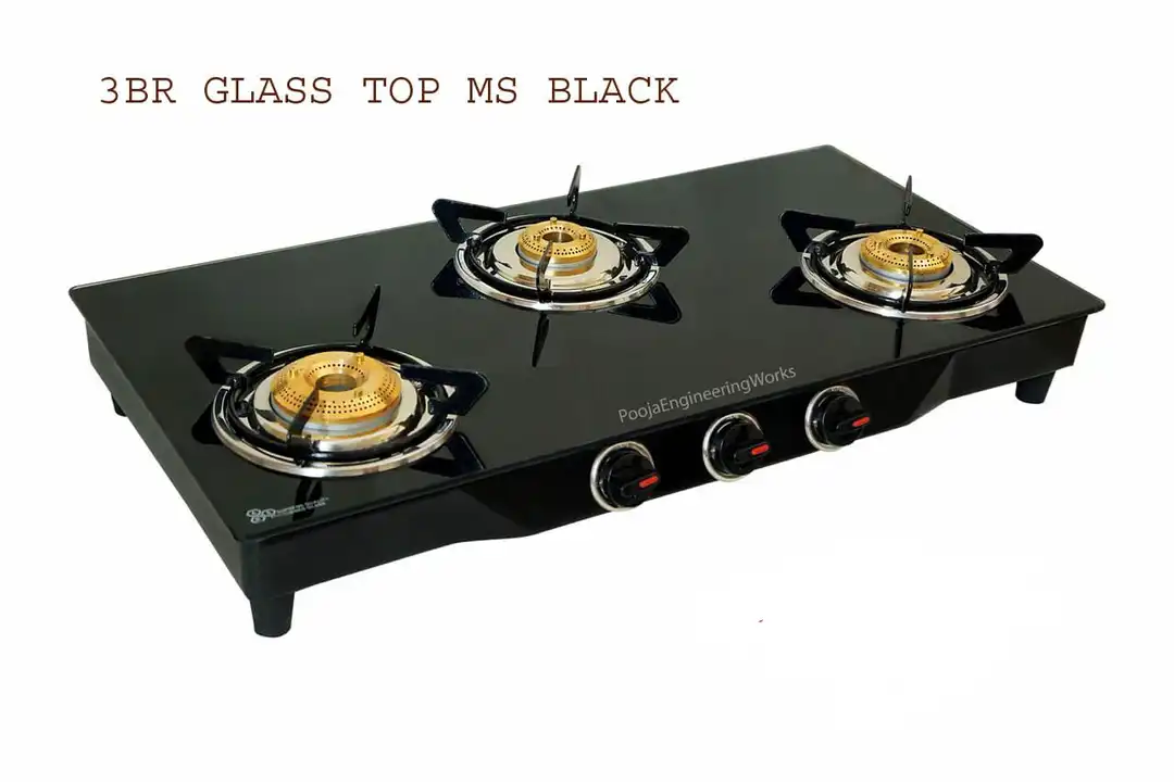 Glass top 3 burner multi cooktoo uploaded by New fancy kitchenware on 2/11/2023