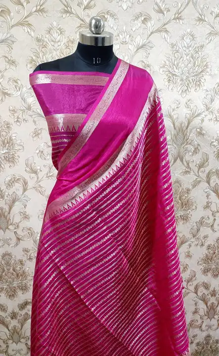 🌹Banarasi semi Work silk soft silk saree uploaded by Banarasi_art_of_sarees on 2/11/2023