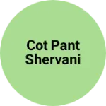 Business logo of Cot pant shervani