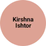 Business logo of Kirshna ishtor
