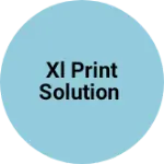 Business logo of Xl print solution