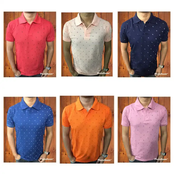 Showroom Quality Printed Collar T-shirts  uploaded by Hindustan Trading Company on 2/12/2023
