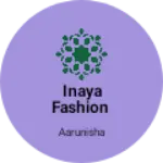 Business logo of INAYA fashion collection