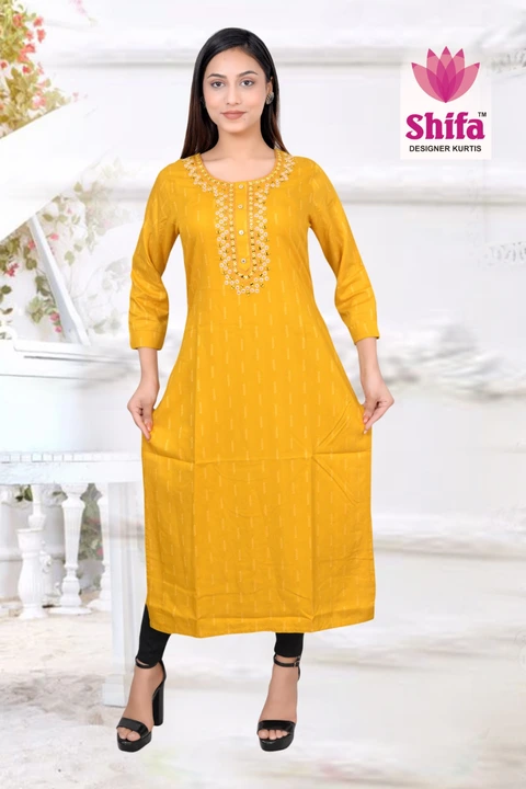 Straight kurti premium quality uploaded by Setia traders on 5/28/2024