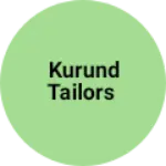 Business logo of Kurund Tailors