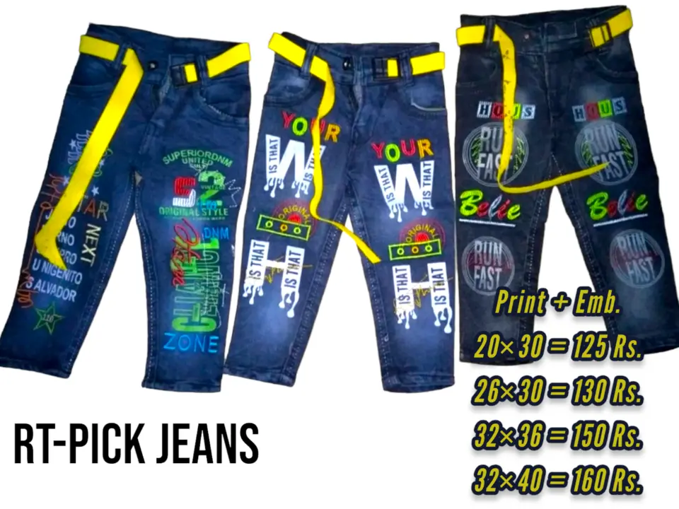 20×40 KIDS JEANS uploaded by RISHABH TRADERS on 2/12/2023