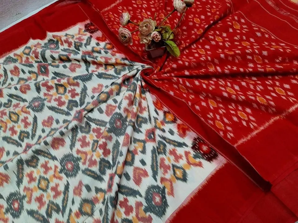 Pochampally ikkath masrized cotton sarees  uploaded by Pochampally ikkath silk sarees on 2/12/2023