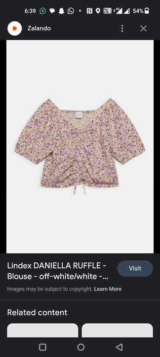 Product image of H&m crop top , price: Rs. 140, ID: h-m-crop-top-27b1e65f