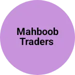 Business logo of Mahboob traders