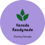 Business logo of HANSDA readymade