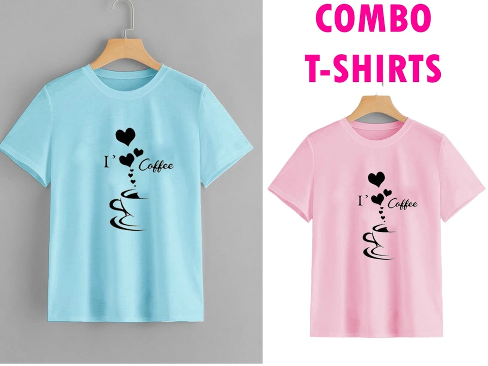 Women's premium cotton blend t-shirts uploaded by Parthsarthi trading on 2/12/2023