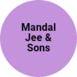 Business logo of mandal jee & sons