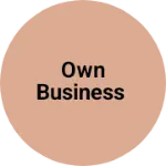 Business logo of Own business