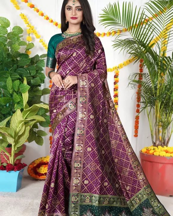 Bandhani Patola Saree  uploaded by Your Look Group  on 2/12/2023