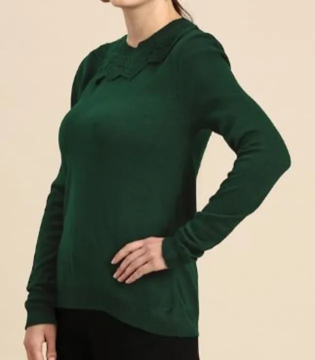Women green Sweater uploaded by Hayat Paradise on 2/12/2023